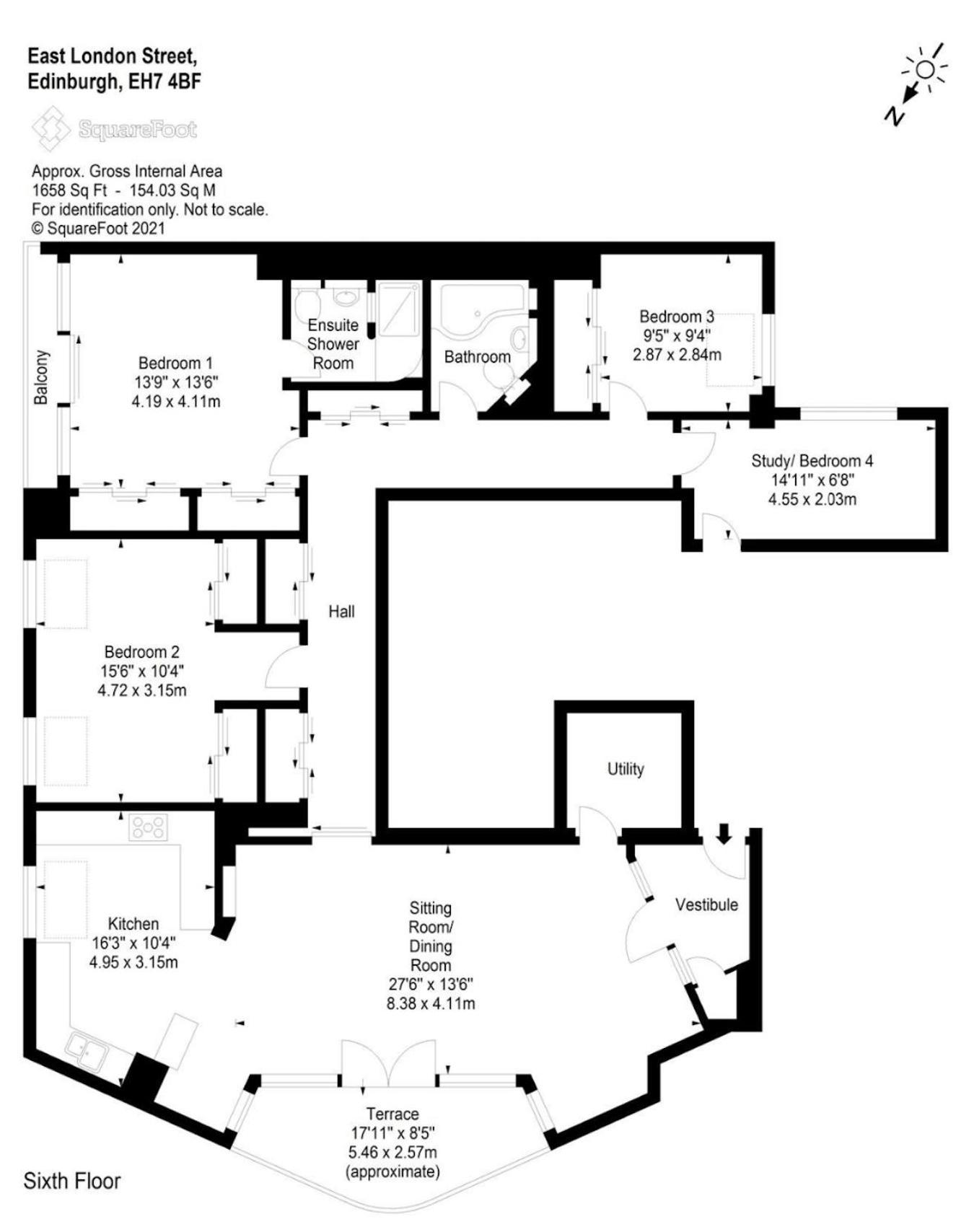 Апартаменти Edinburgh Penthouse 101 Екстер'єр фото